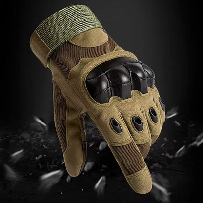 Guantes Tácticos Anticorte | Resistentes, Ajustables y con Tecnología Táctil + OBSEQUIO