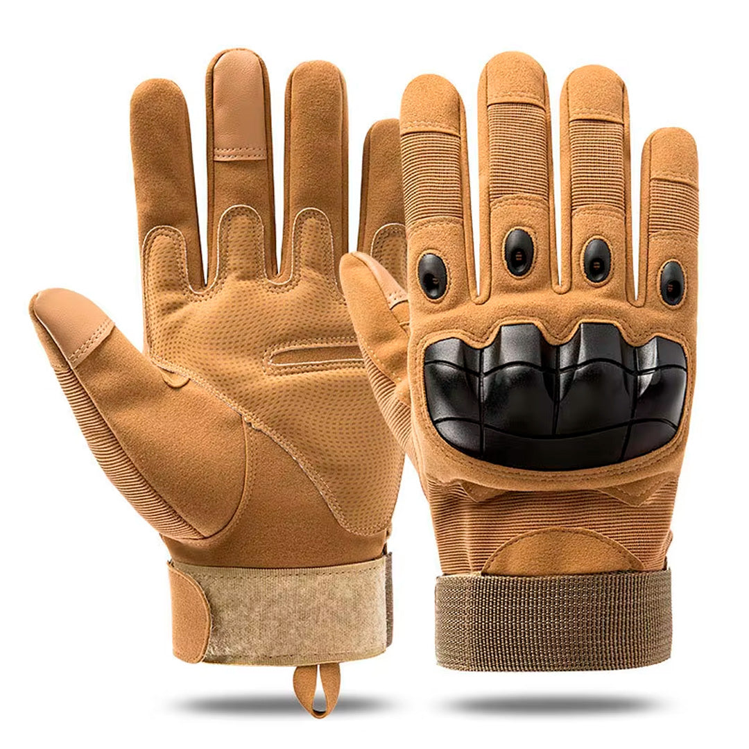 Guantes Tácticos Anticorte | Resistentes, Ajustables y con Tecnología Táctil + OBSEQUIO